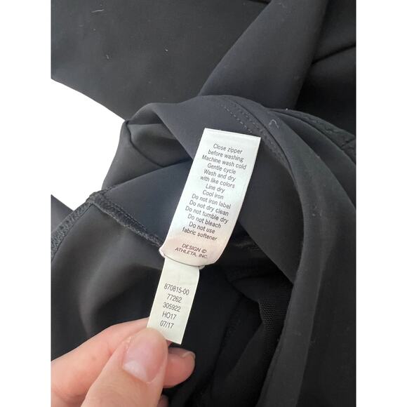 Athleta Women’s Stellar Tight Black Size Small 27" Inseam‎ - Picture 10 of 10